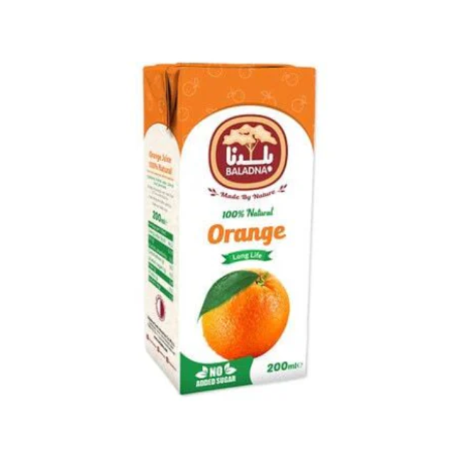 BALADNA ORANGE JUICE 200 ML