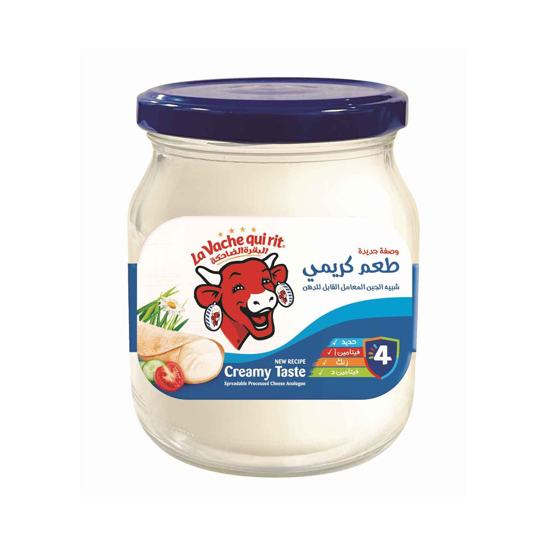 BEL CHEESE LVQR GLASS JAR 490GM
