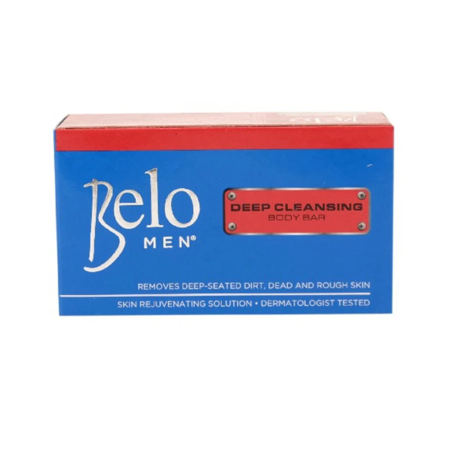 BELO MEN DEEP CLEANSING BODY BAR 135G