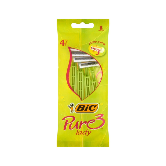 BIC FEMALE SHAVERS PURE LADY