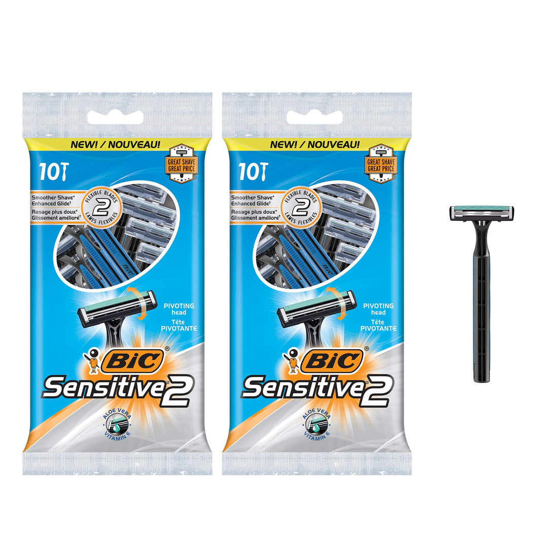 BIC FP MALE SHAVERS 2 SENSITIVE 5+1
