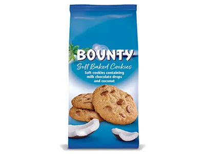BOUNTY SOFT BAKED COOKIES 180GM