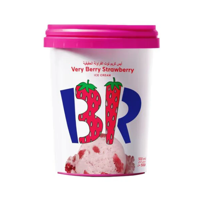 BR STRAWBERRY 500 ML