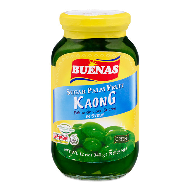 BUENAS SUGAR PALM FRUIT GREEN 340GM