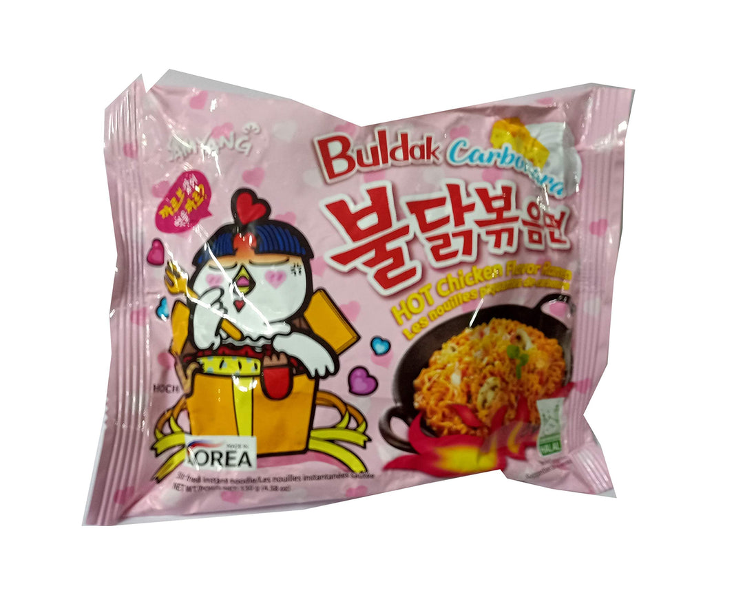 BULDAK HOT CHICKEN CARBONARA 130