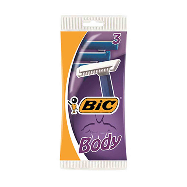BiC Shaver Body Pouch 3 pcs