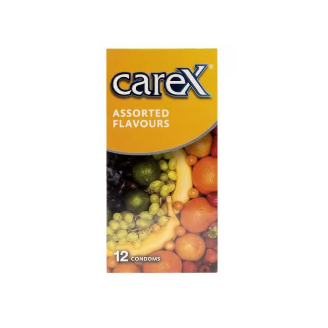 CAREX ASSORTED FLAVOURS 12 PCS