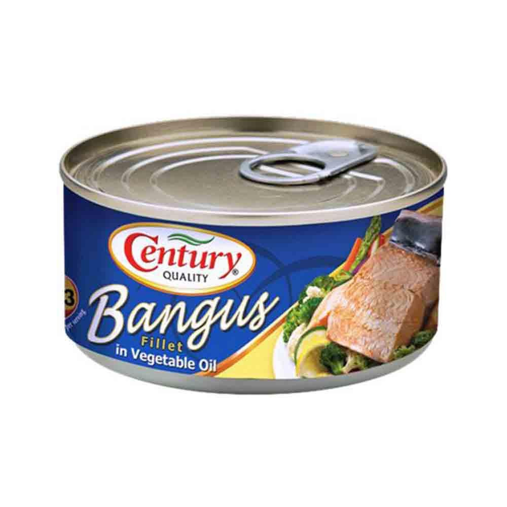 CENTURY BANGUS FILLET IN OIL 184G