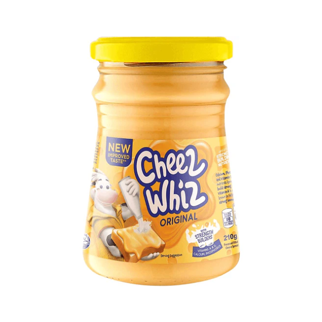 CHEEZ WHIZ ORGINAL 210 GM