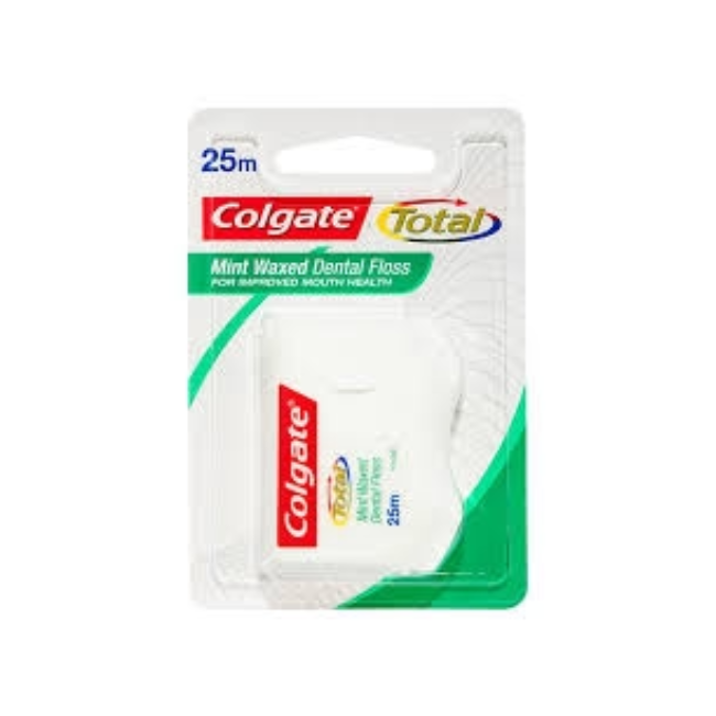 COLGATE MINT WAXED DENTAL RIBBON