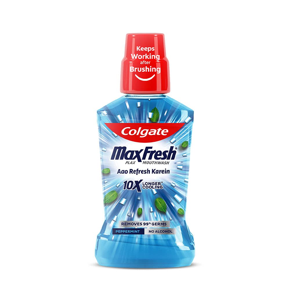 COLGATE PLAX PEPPERMINT NON ALCOHOLIC
