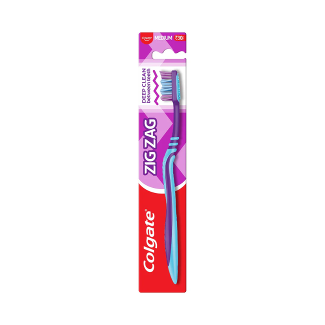 COLGATE ZIG ZAG MEDIUM TOOTH BRUSH