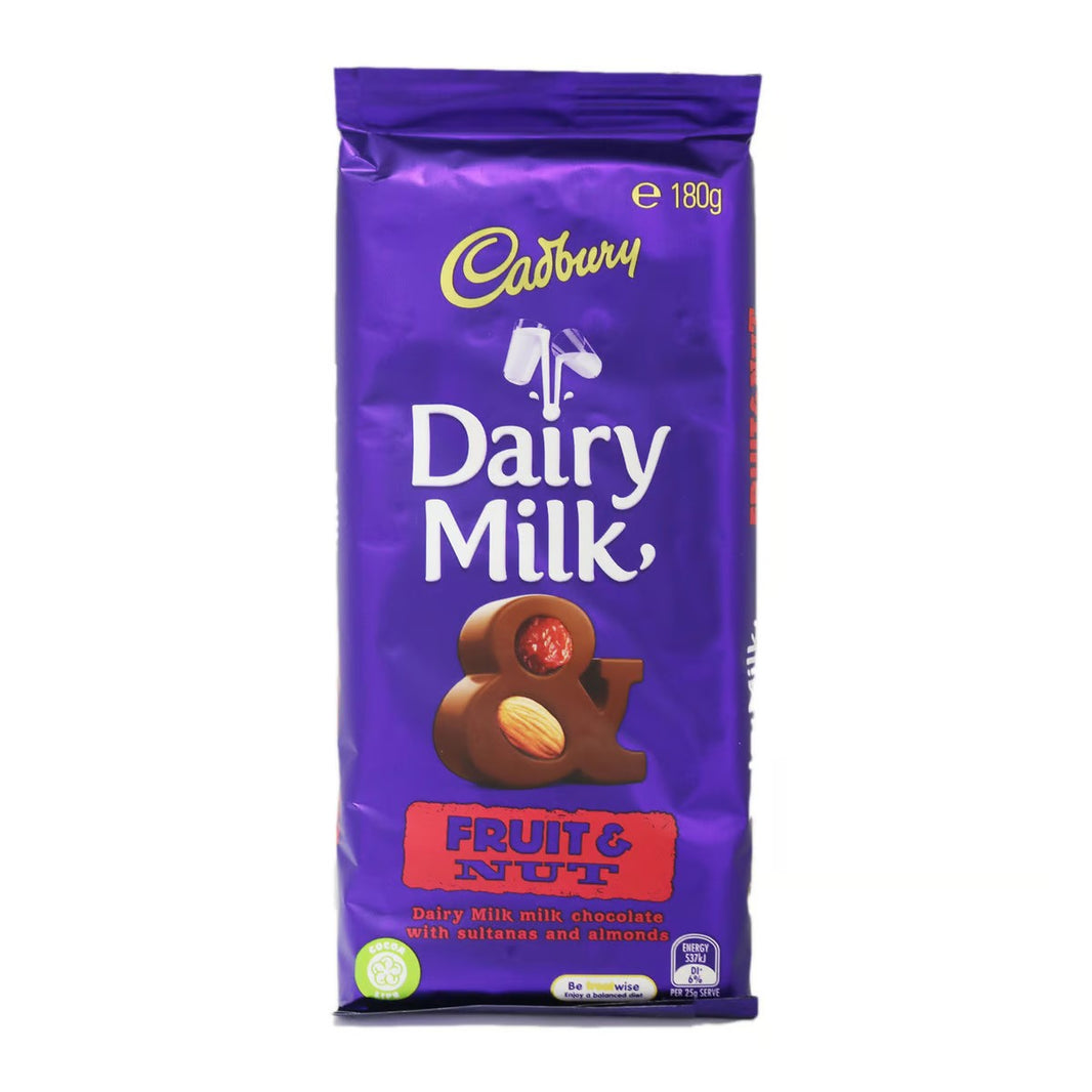 Cadbury Dairy Milk Fruit & Nut Chocolate Tablet 180 g