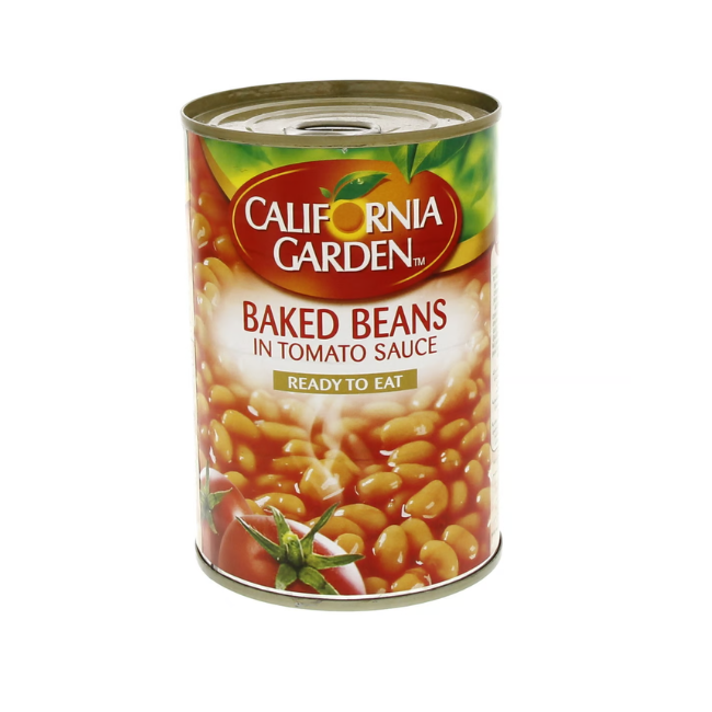 California Garden Baked Beans In Tomato 450 g