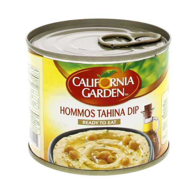 California Garden Hummos Tahina Chickpeas 220 g