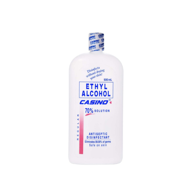 Casino Alcohol White 70 % Solution 500 Ml