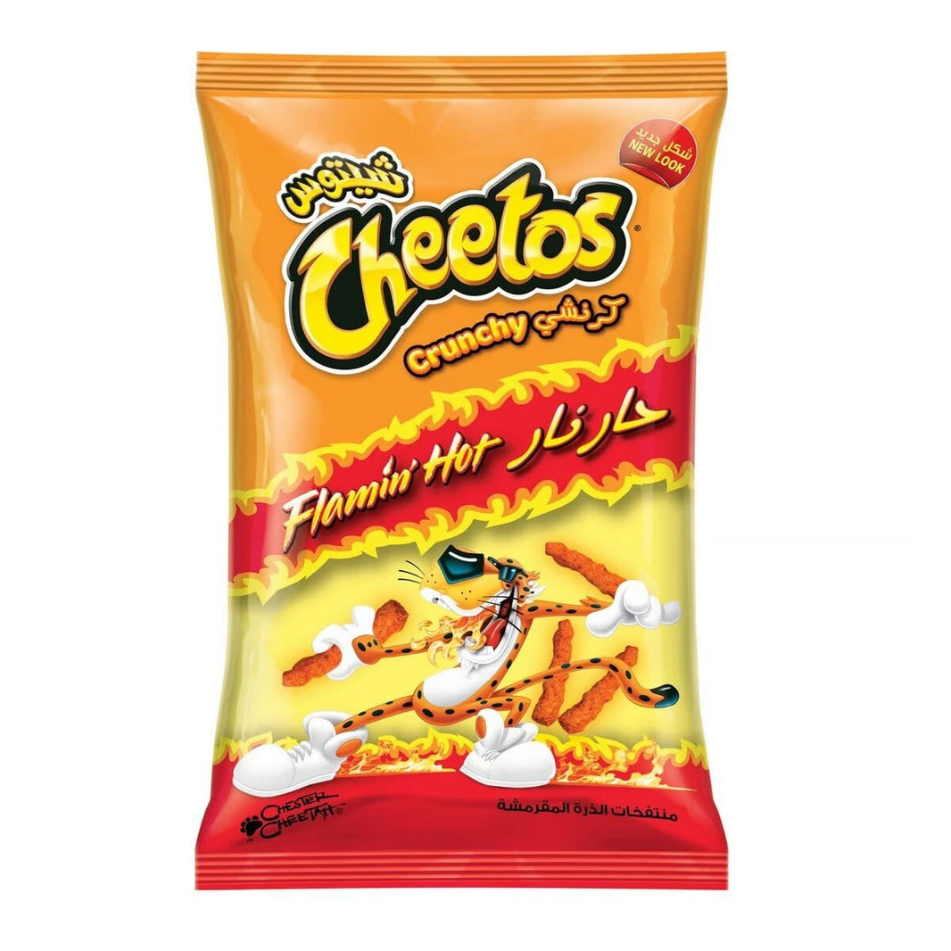 Cheetos Flamin Hot Crunchy Chips, 35g