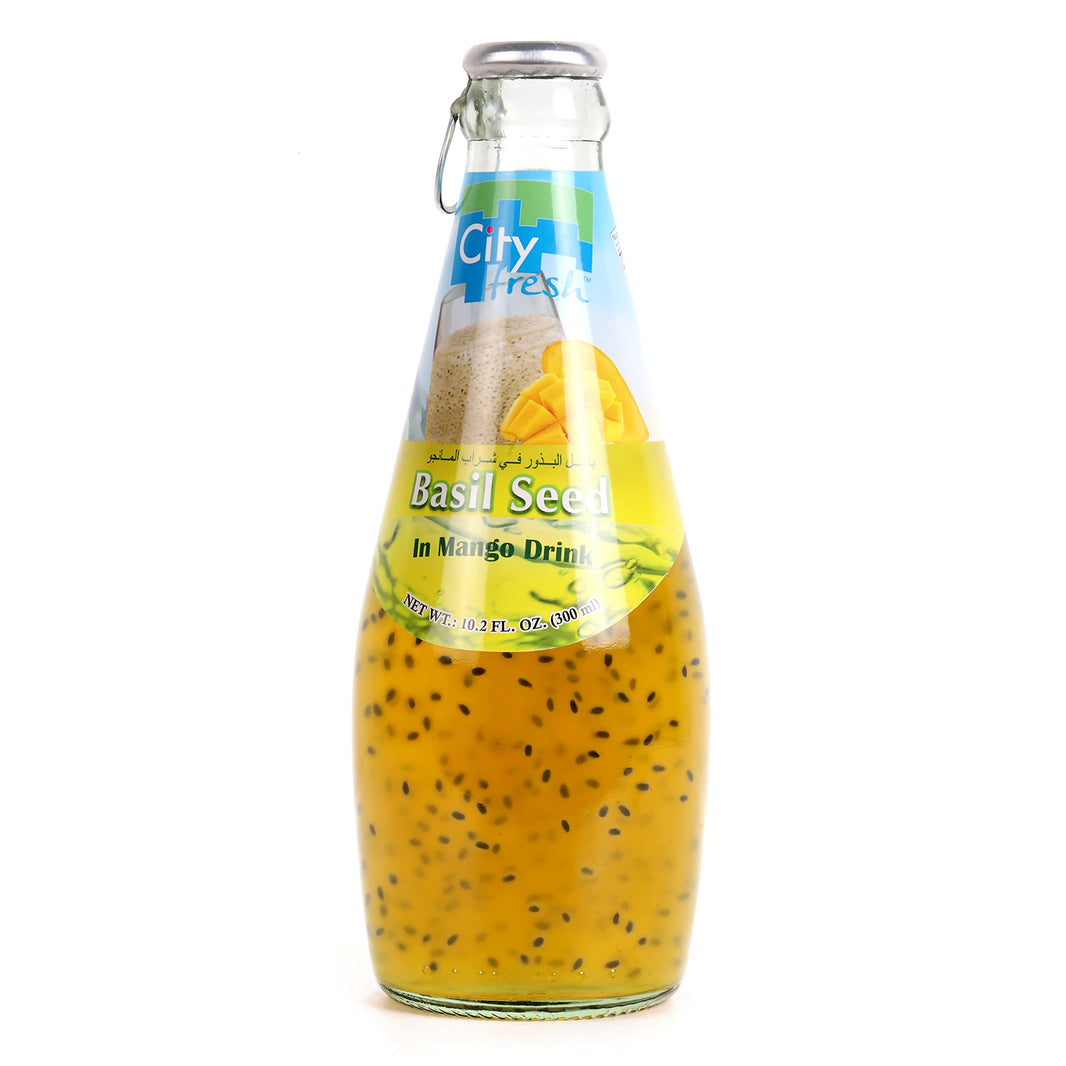 City Fresh Basil Seed In Mango Juice 290ML