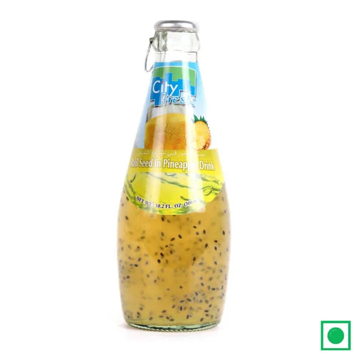 City Fresh Basil Seed In Pineapple Juice 290ML