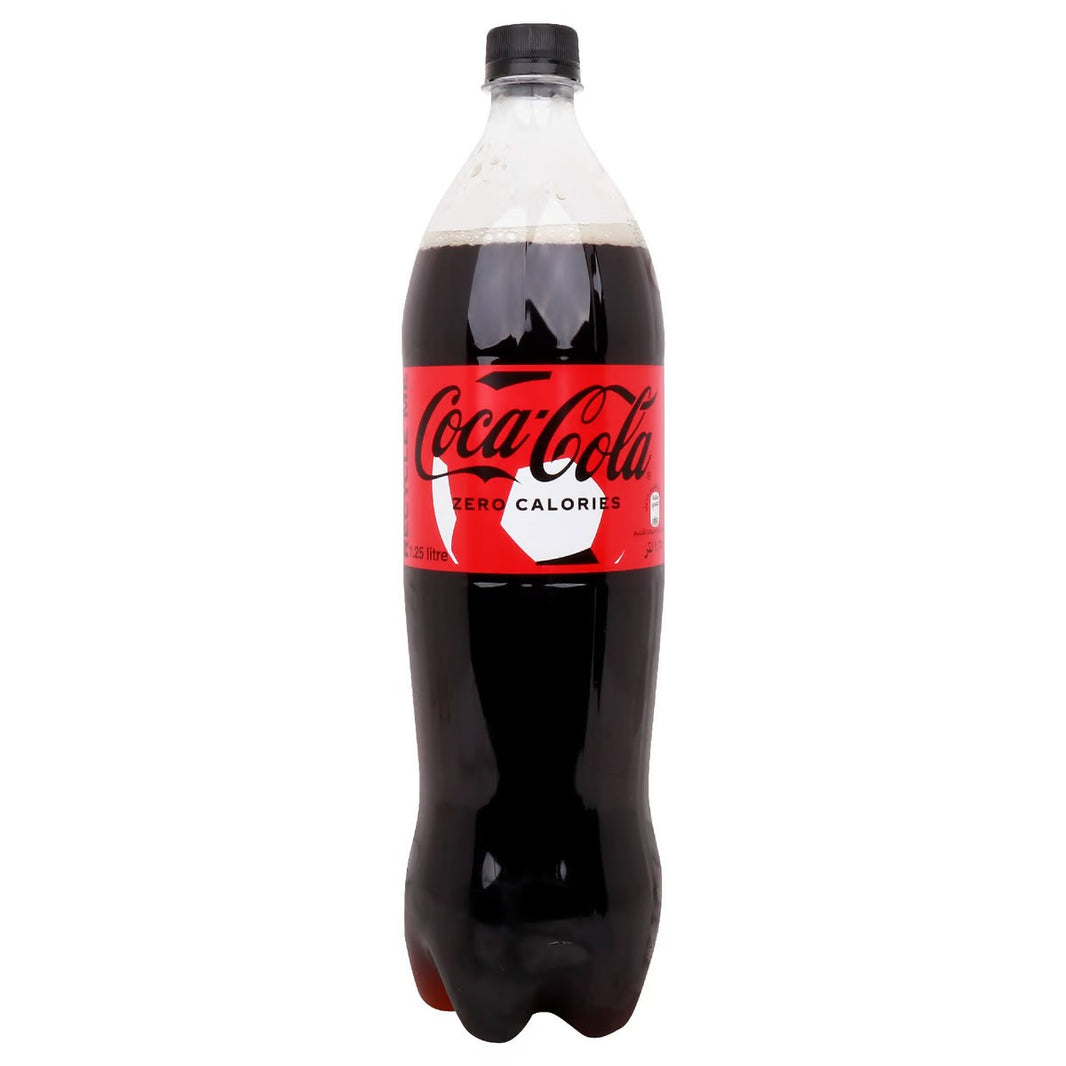 Coke Zero Soft Drink Pet, 1.25L