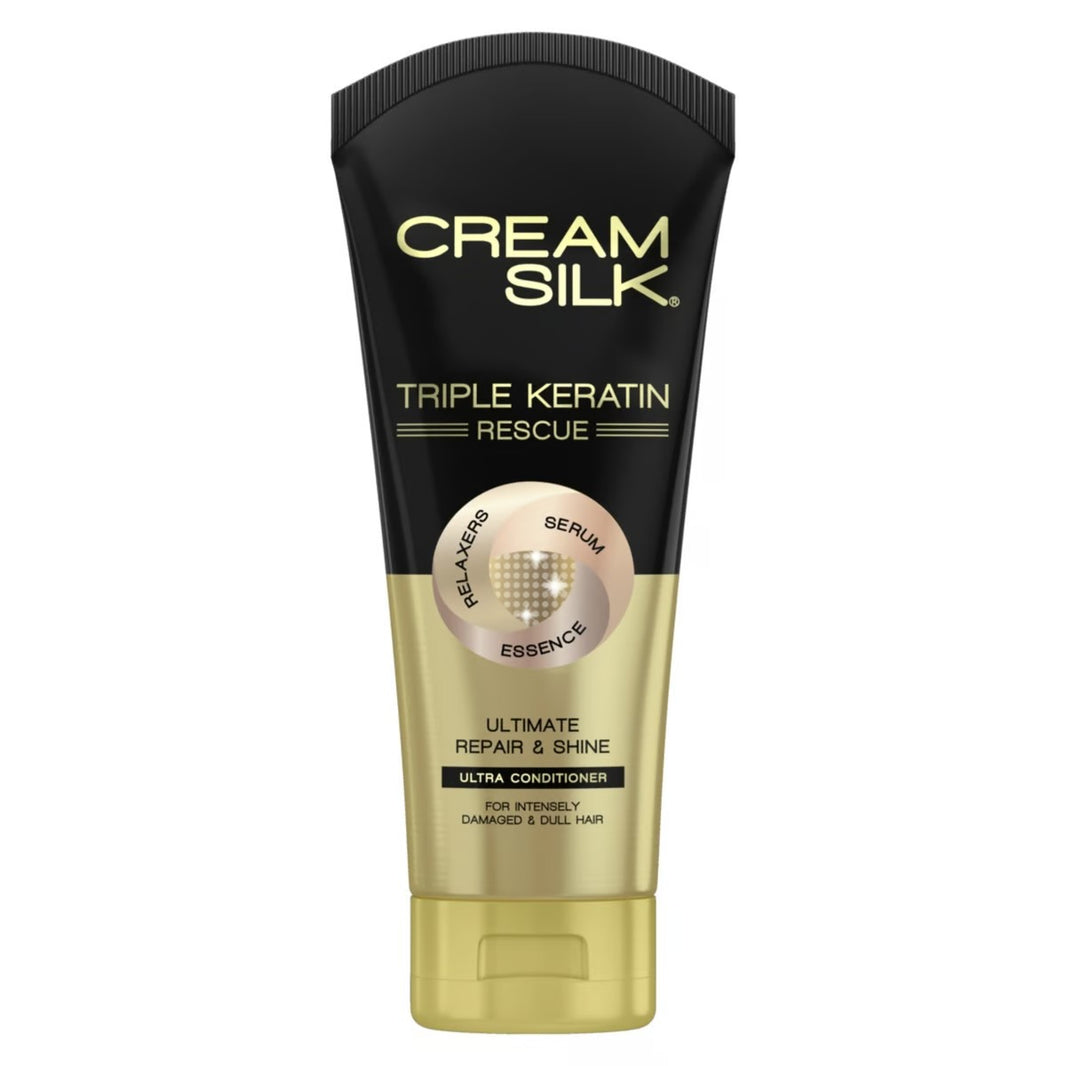 Cream Silk Triple Keratin Rescue Condtioner 170 Ml