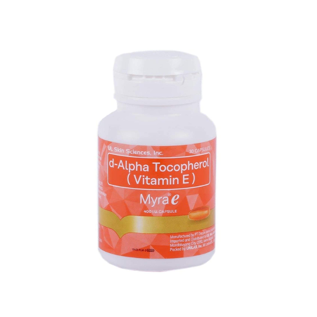 D-Alpha Tocopherol Vitamin E Myra E
