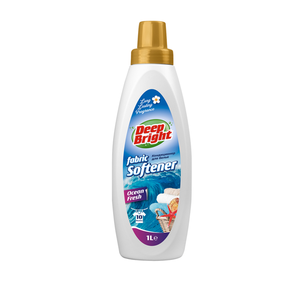 DEEP BRIGHT FABRIC SOFTENER OCEAN FRESH 1 LTR