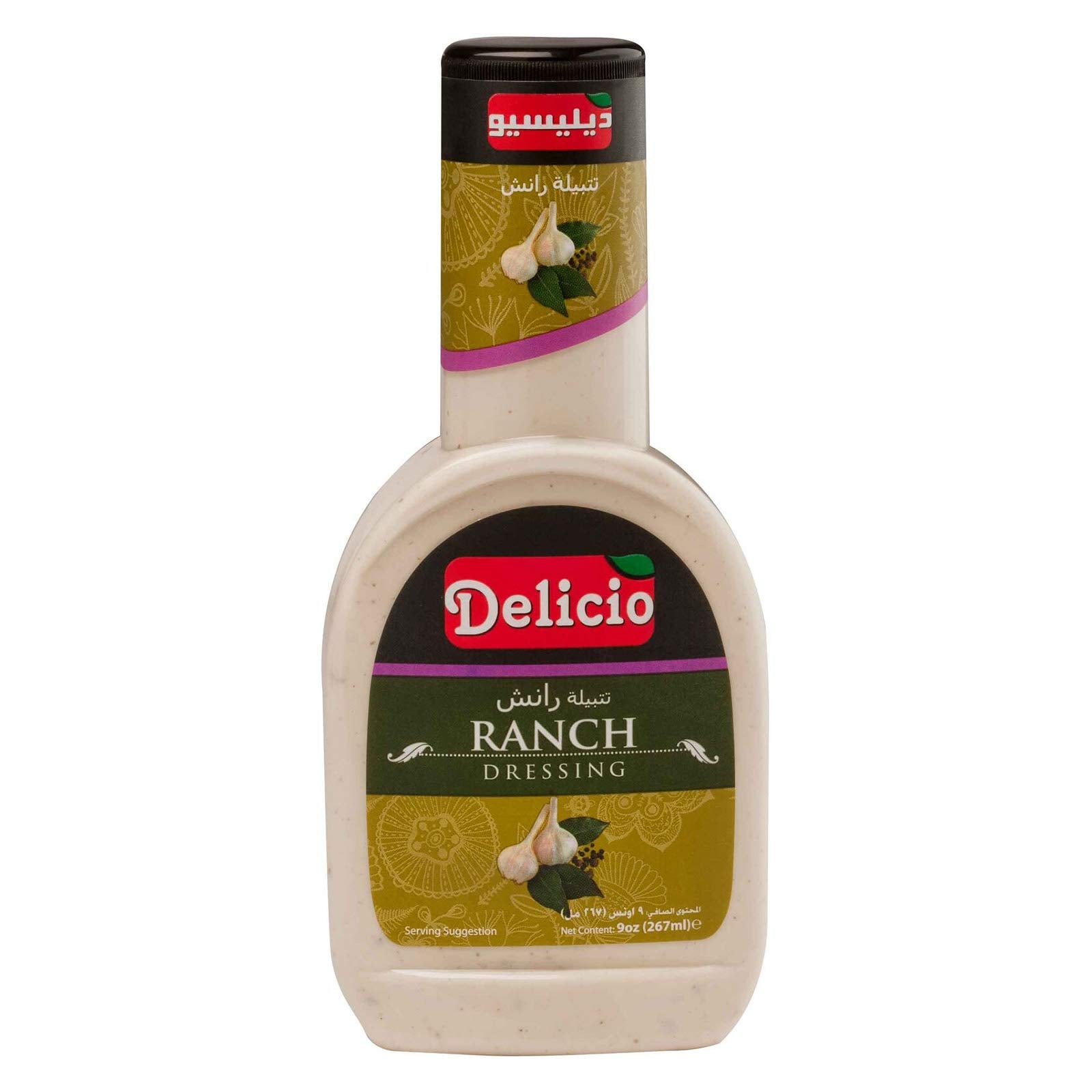 Delicio Ranch Dressing 267 Ml – Canned Goods & Condiments Buy online at PinoyGrocers Qatar