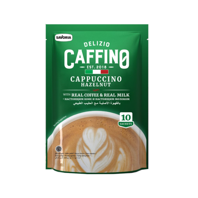 DELIZIO CAFFINO CAPPUCCINO HAZELNUT