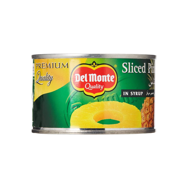 DELMONTE SLICE PINEAPPLE IN SYRUP 235 GM