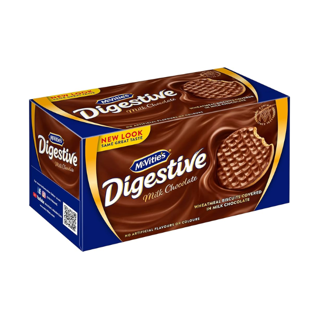 DIGESTIVE MILK CHOCOLATE 200G