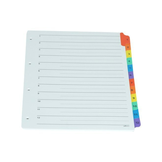 DIVIDER 1 TO 12
