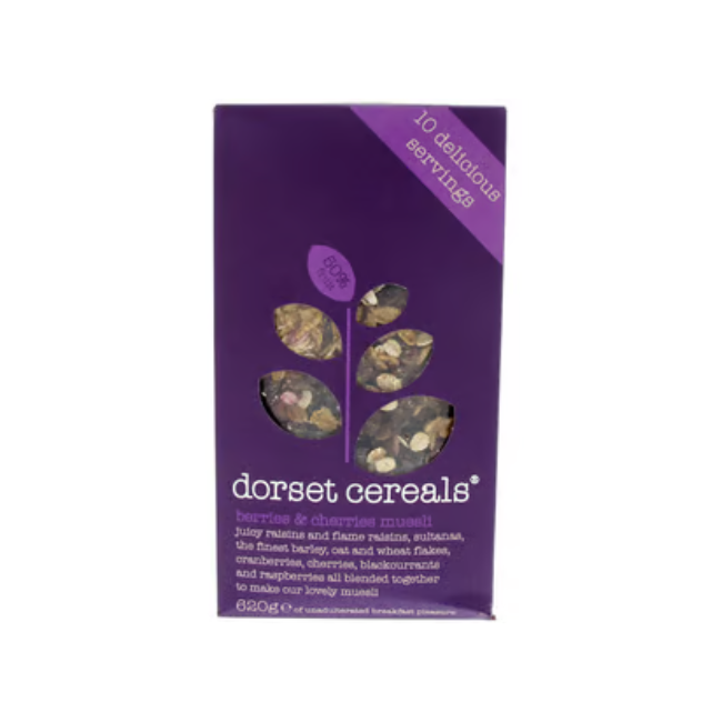 DORSET BERRIES & CHERRIES 620 g