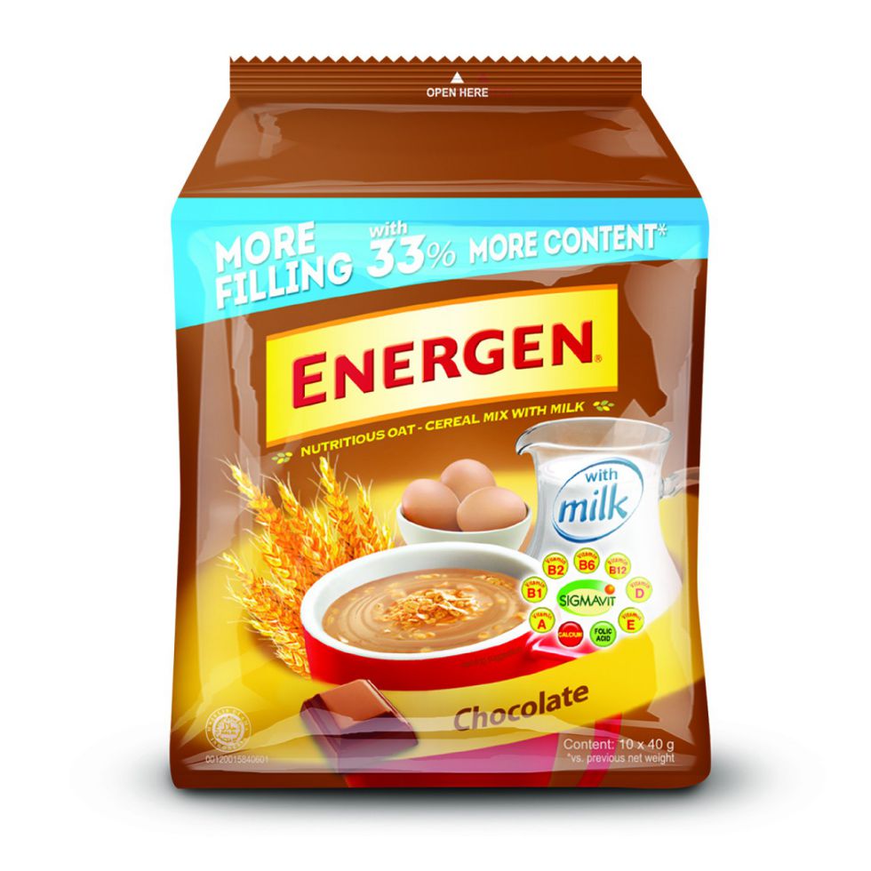 ENERGEN CHOCOLATE 10X40 GM