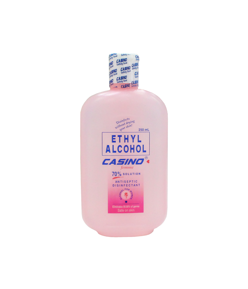 ETHYL ALCOHOL CASINO 250 ML ROSE
