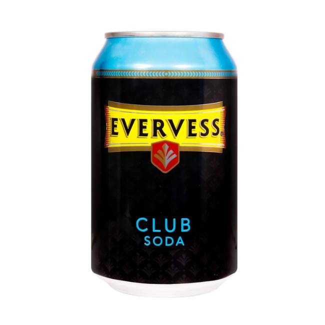Evervess Club Soda, 330ml