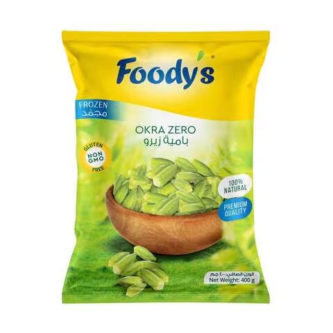 FOODYS FROZEN OKRA ZERO 400GM