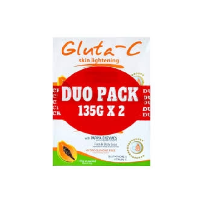 GLUTA-C DUO PACK 135G X 2 PCS