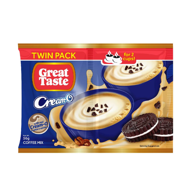 GREAT TASTE CREAMO COFFEE MIX TWIN PACK +