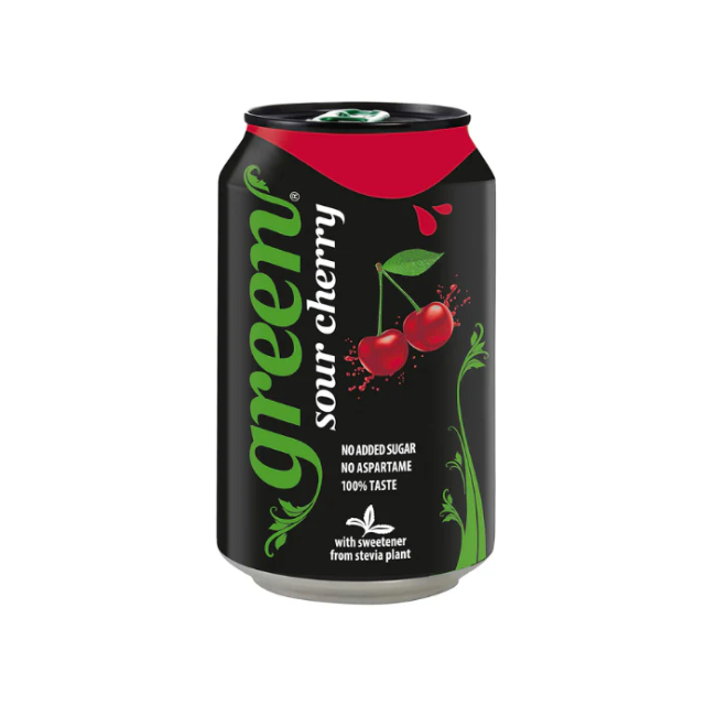 GREEN SOUR CHERRY CAN 330 ML