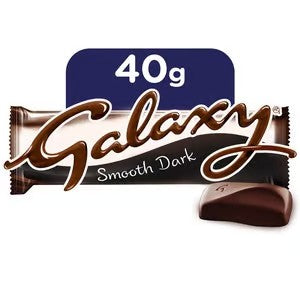 Galaxy Smooth Dark Chocolate, 40g