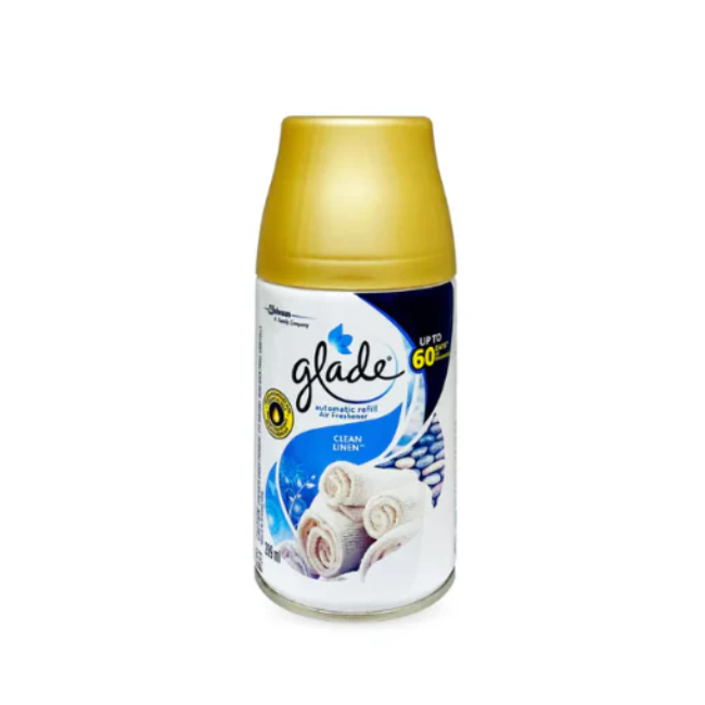 Glade Clean Linen Air Freshener Automatic Refill, 269ml