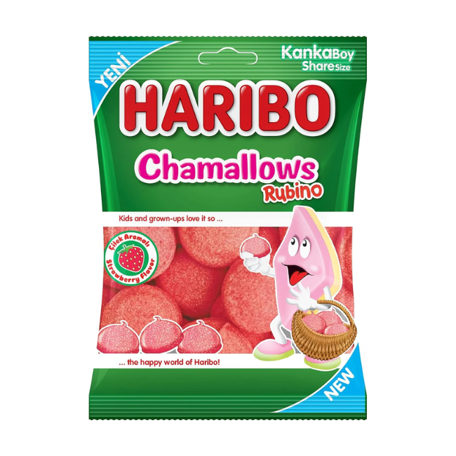HARIBO CHAMALLOS RUBINO 70 GM