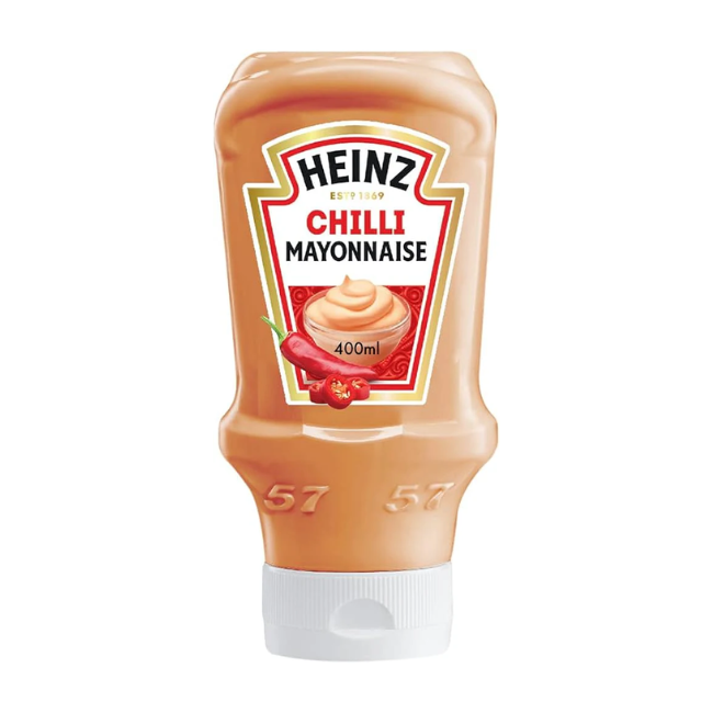 HEINZ CHILLI MAYONNAISE SQUEEZE 400 ML