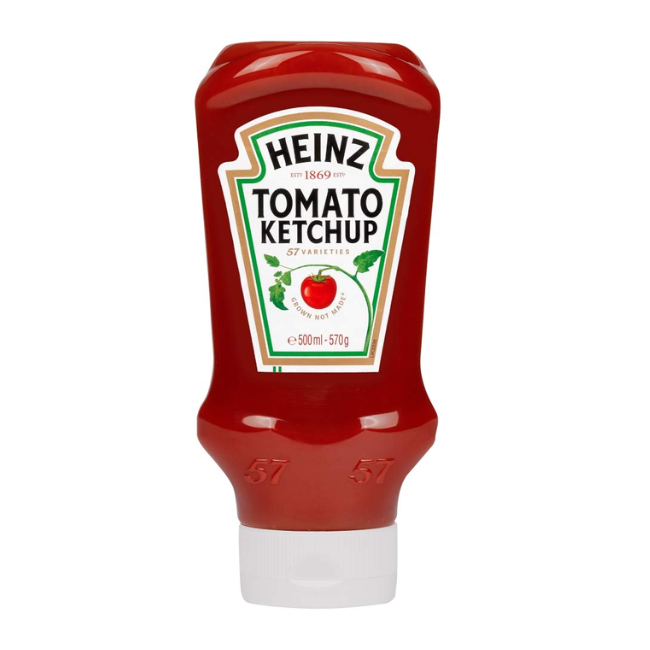 HEINZ TOMATO KETCHUP 570 GM