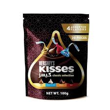 HERSHEYS KISSES CLASSIC SELECTION 100GM