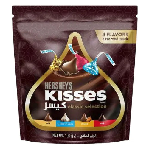 HERSHEYS KISSES CLASSIC SELECTION 100GM