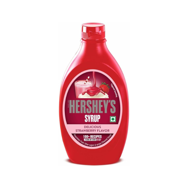 HERSHEYS SYRUP STRAWBERY FLVR 623 G
