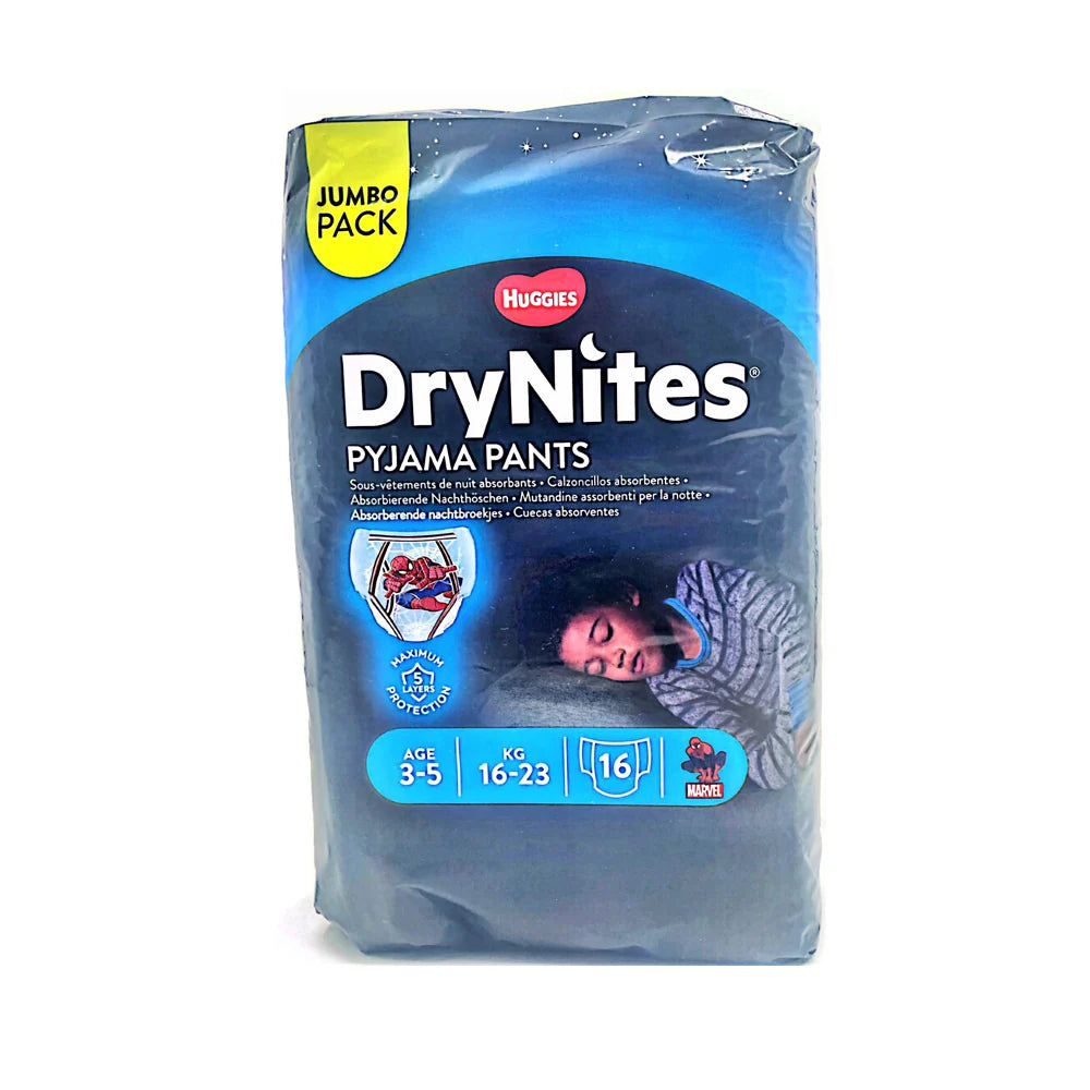 HUGGIES DRYNITES PUJAMA PANTS 16 PAD