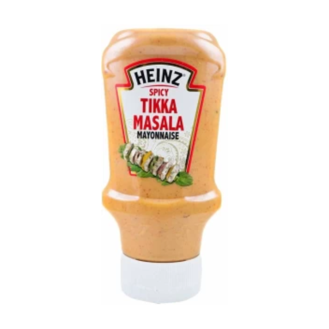 Heinz Mayonnaise Tikka Masala Mayonnaise Squeezy Bottle 400 ml